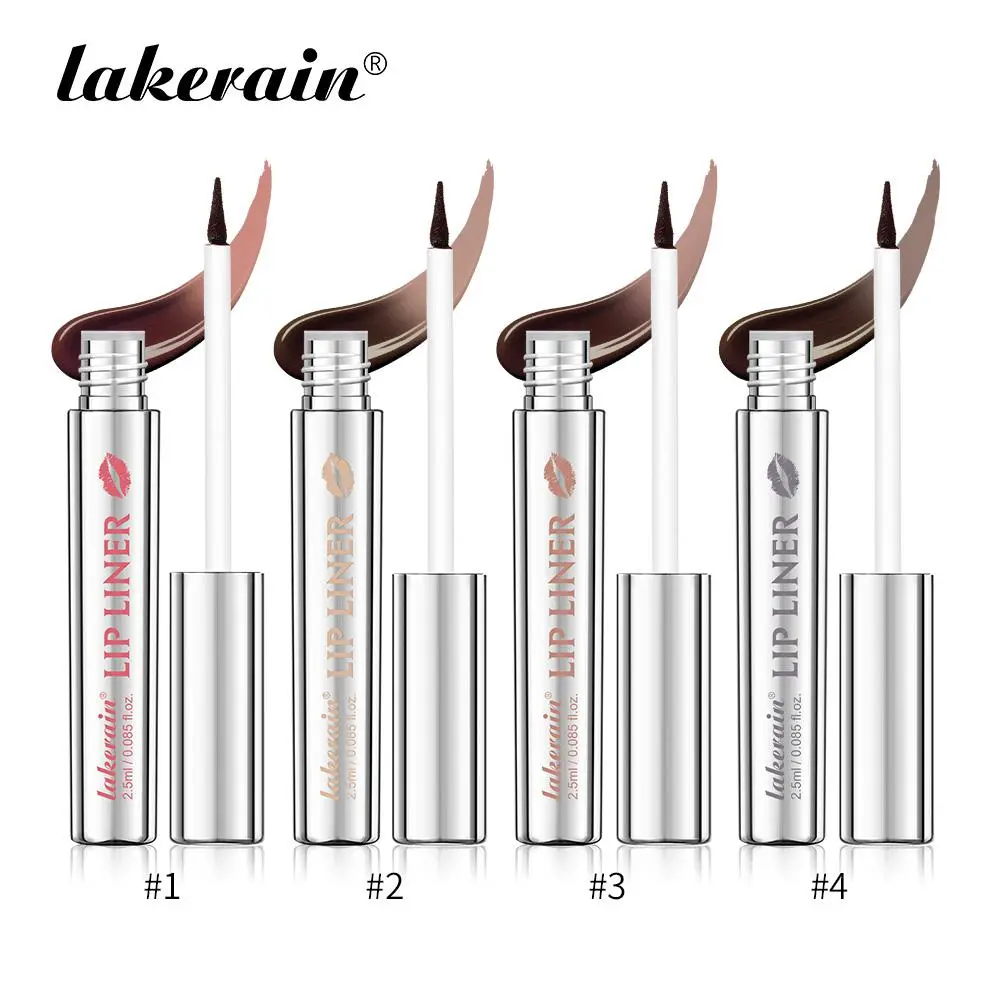 Long-lasting Matte Finish Lip Liner, 1 Count Vegan & Cruelty-free Lip Stain, Easy Coloring Lip Liner, Suitable for All Occasions Lip Makeup, Cosmetic Removable Liner