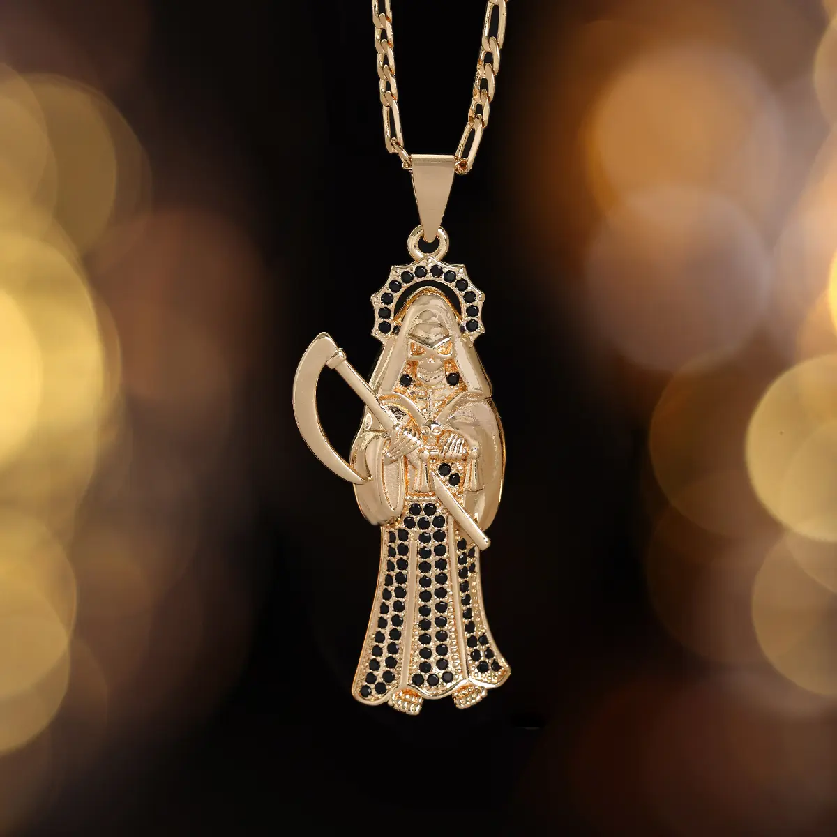 18K gold-plated pendant | Simple and elegant style | Valentine's Day/birthday gift for girlfriend