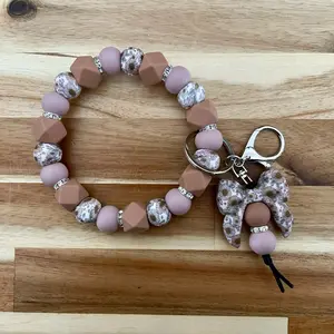 Ready to ship Wristlet Charm Keychains