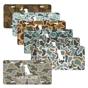 Local Boy Camo License Plate | Local Boy Outfitters