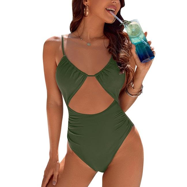 Blooming Jelly Womens One Piece Swimsuit Tummy Control Bathing Suit Sexy Flattering Cheeky High Cut Out Cute Ladies Swimwear#TikTokShopHolidayHaul