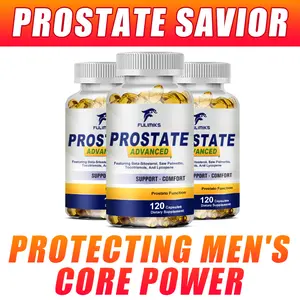 Prostate Capsules Health Supplement for Men with Nettle and Saw Palmetto, Pumpkin Oil, Support Urinary Flow, Bladder Emptying, Prostate Ultimate 3 bottles