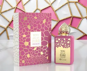 Armaf You Are My Fire Pink Blush Unisex Eau de Parfum (EDP) - 100ml (3.4oz) 100 ml bottle, Captivating Fiery Blend with Blackcurrant
