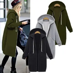 2025 Autumn/Winter Women's Thick Hoodie Parker Loose Hoodie Zipper Pocket Large Sports Shirt Sports Dress Outdoor Wear