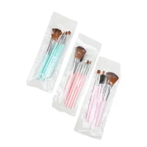 Ally 5-pcs Makeup Brush Set by Manzimaiao Cosmetics - High Quality Brushes for a Flawless Look
