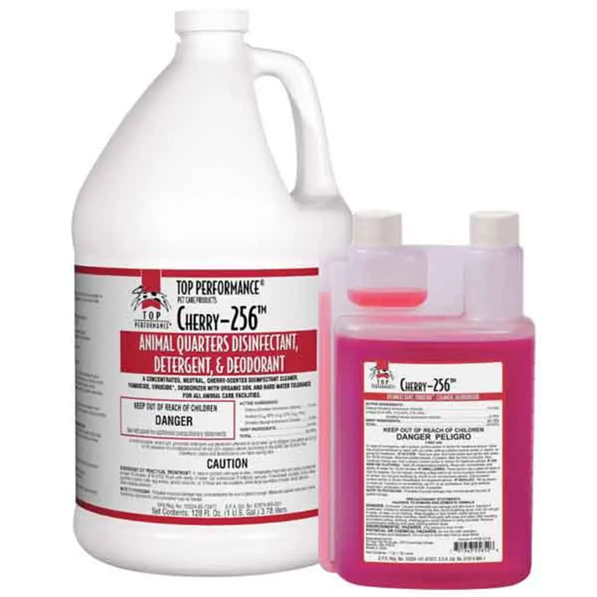 212 MAIN Top Performance 256 Disinfectant Concentrate - Lavender Scent, Stain Removal, Deodorizes Pet Odors, Kills Viruses for Dogs & Cats
