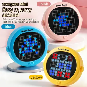 Super Electronic Connect Four Flip Board Ai Multi-Functional Educational Toy, Visual Intelligence Development, Hand-Eye Coordination, Interactive Play