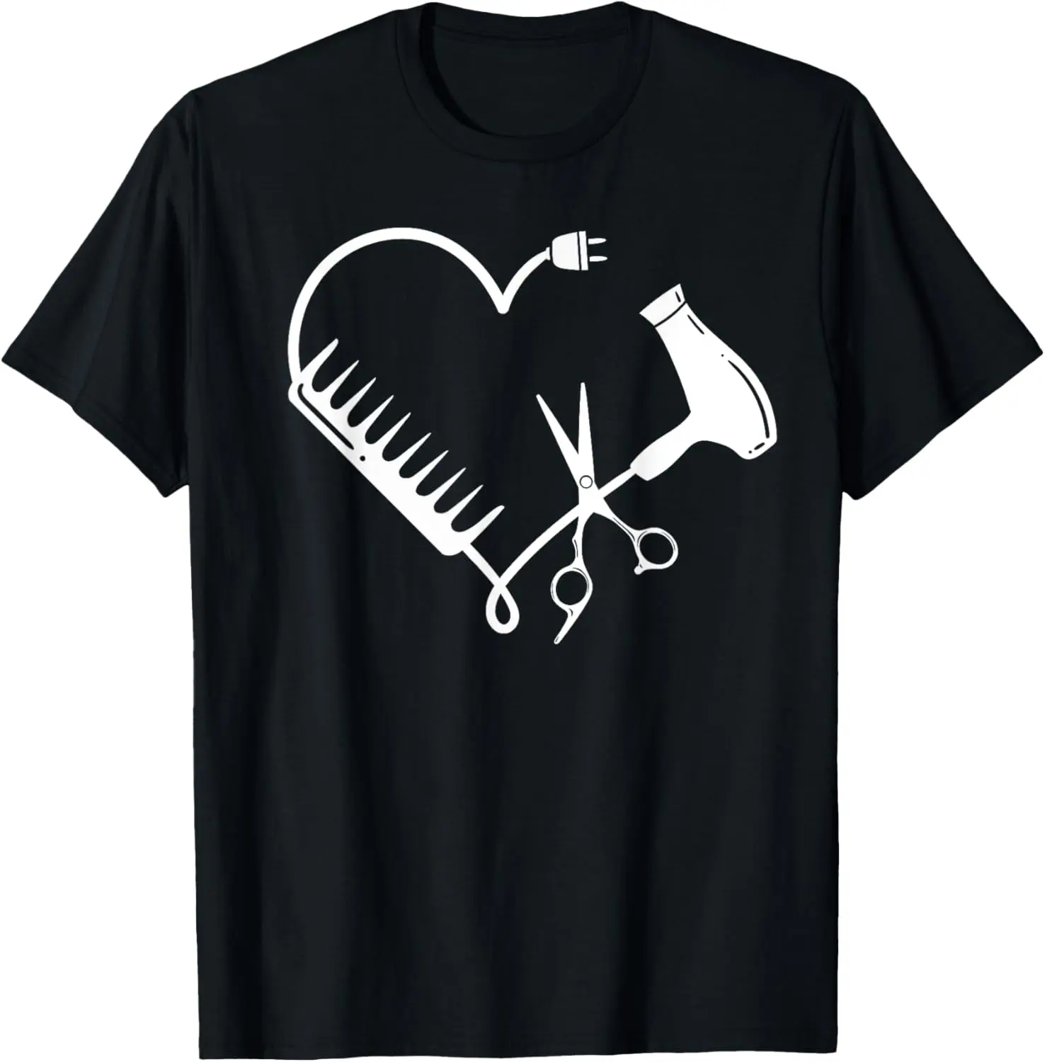 100% Cotton Hairdresser Hairstylists Hairstyling Beautician Hairdressing T-Shirt