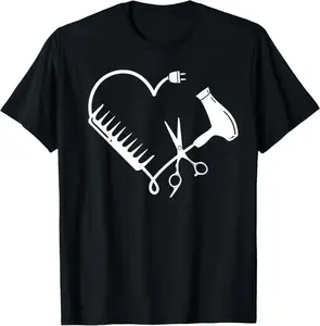 100% Cotton Hairdresser Hairstylists Hairstyling Beautician Hairdressing T-Shirt