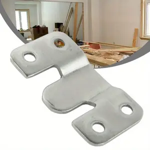 10pcs Heavy Duty Picture Frame Hook, Wall Hanger Steel Sofa Interlock Bracket Joint Bed Corner Hanging Hook, Furniture Hardware