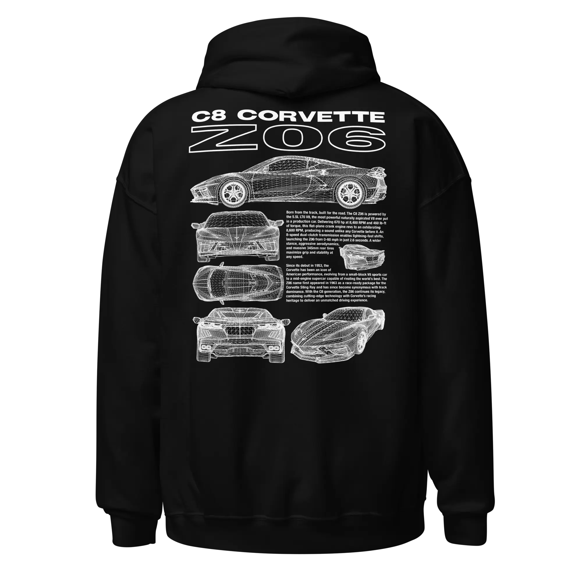 DRYVN C8 Corvette Z06 Hoodie (Legacy)