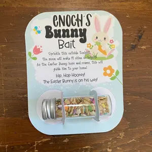 Easter Personalized Bunny Bait Card
