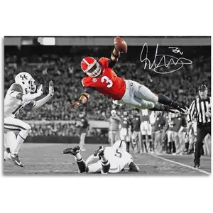 Todds Gurley Classic Rugby Player Moves Poster Canvas Wall Art Living Room Bedroom Decor Artistic Ornaments High Quality AAA+++