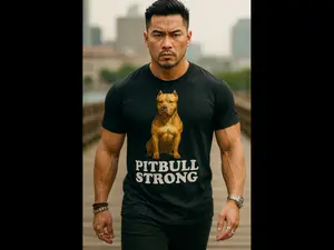 Pitbull Strong, Cotton Tee, user, Pitbull lovers, Pittie lovers, Dog Lovers, Pet Pride, Animal Advocacy, Gift, animal lovers, graphic tee, dogs