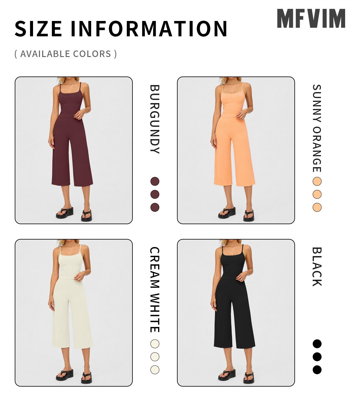 MFVIM Women's 2-Piece Athleisure Fitness Clothes - Slimming Camisole Yoga Tank Top, High-Waisted Quick-Dry Slim-Fit Mid-Length Shorts, Multifunctional Casual Sports Wear Set for Gym, Outdoor Running,summerwins MFVIM Women's 2-Piece Athleisure Fitness Clothes - Slimming Camisole Yoga Tank Top, High-Waisted Quick-Dry Slim-Fit Mid-Length Shorts, Multifunctional Casual Sports Wear Set for Gym, Outdoor Running,summerwins