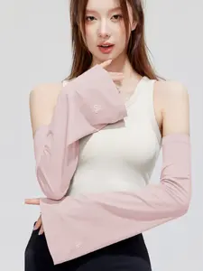 Women's Bell Sleeve Sun Protection Ice Sleeves, Upf50+ UV Block Arm Covers, Lightweight Breathable Slimming Design, Summer Outdoor Essential