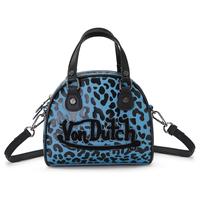 Von Dutch Blueberry Cheetah Bowling Bag