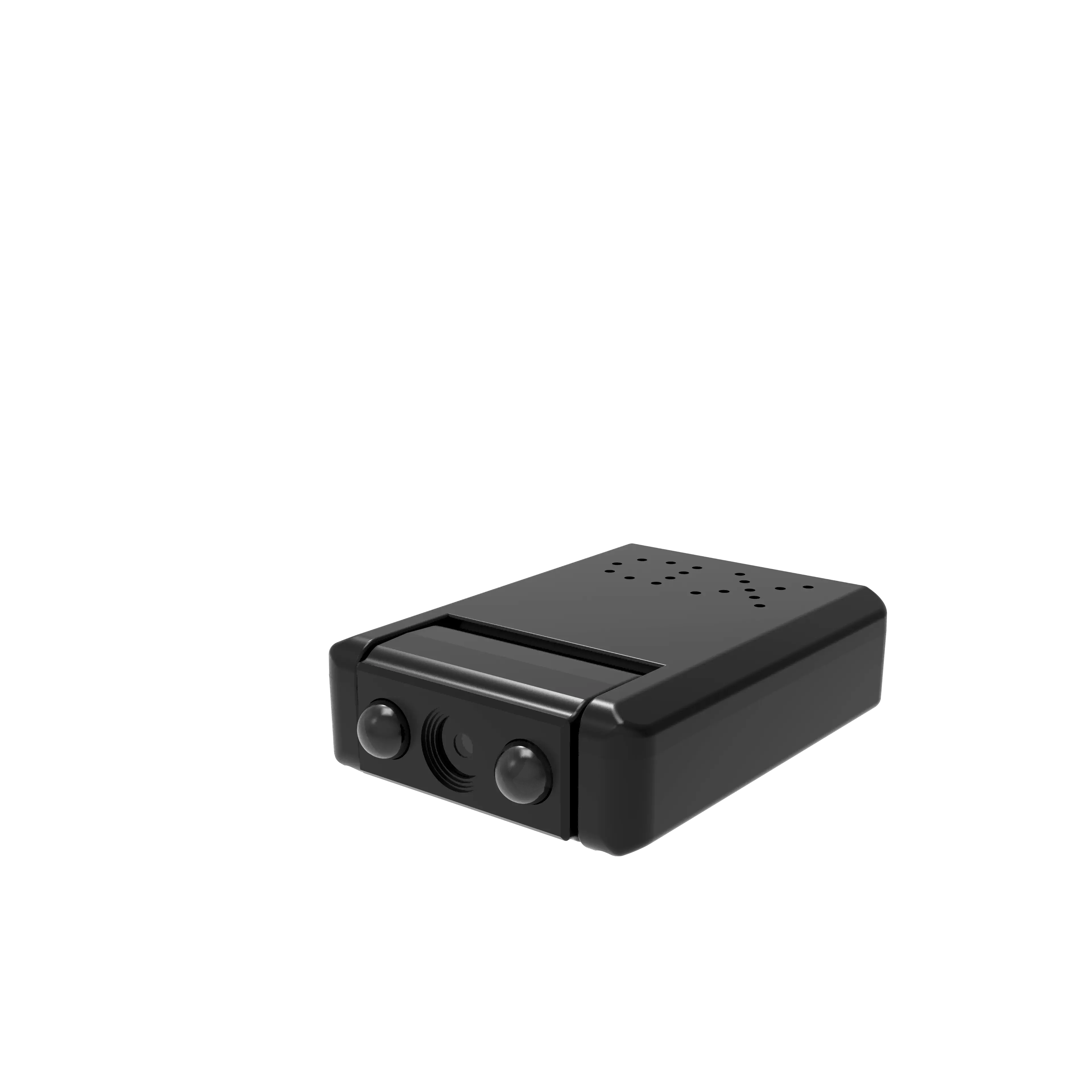 XD Portable 1080P high-definition camera with night vision, motion detection and audio alarm, plug-and-play monitoring system, loop recording, compact CCTV camera, suitable for home/office monitoring, outdoor cycling (cloud-free storage)