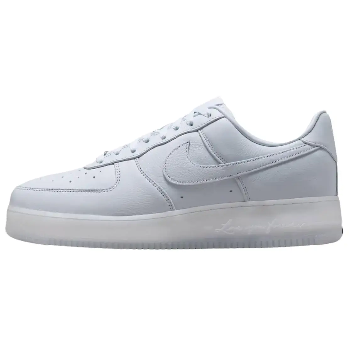 Nike Air Force 1 Low 'Certified Lover Boy - Palest Purple' x NOCTA Men's Premium Leather All Seasons Streetwear Sneakers, Shoe, Sports Shoes, Footwear, Trainer, Walking Shoes