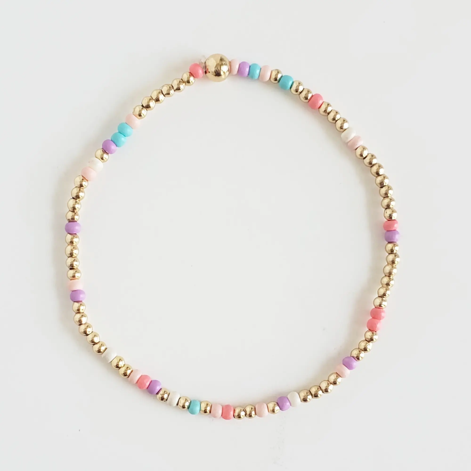Cotton Candy Miyuki Bracelet