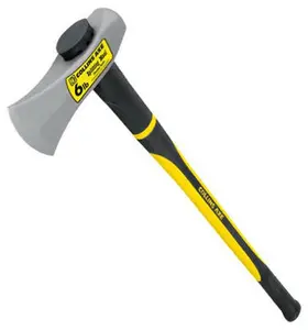 Truper TJ-6FD-C Fiberglass Handle Axe Eye Splitting Maul - 6 lbs.