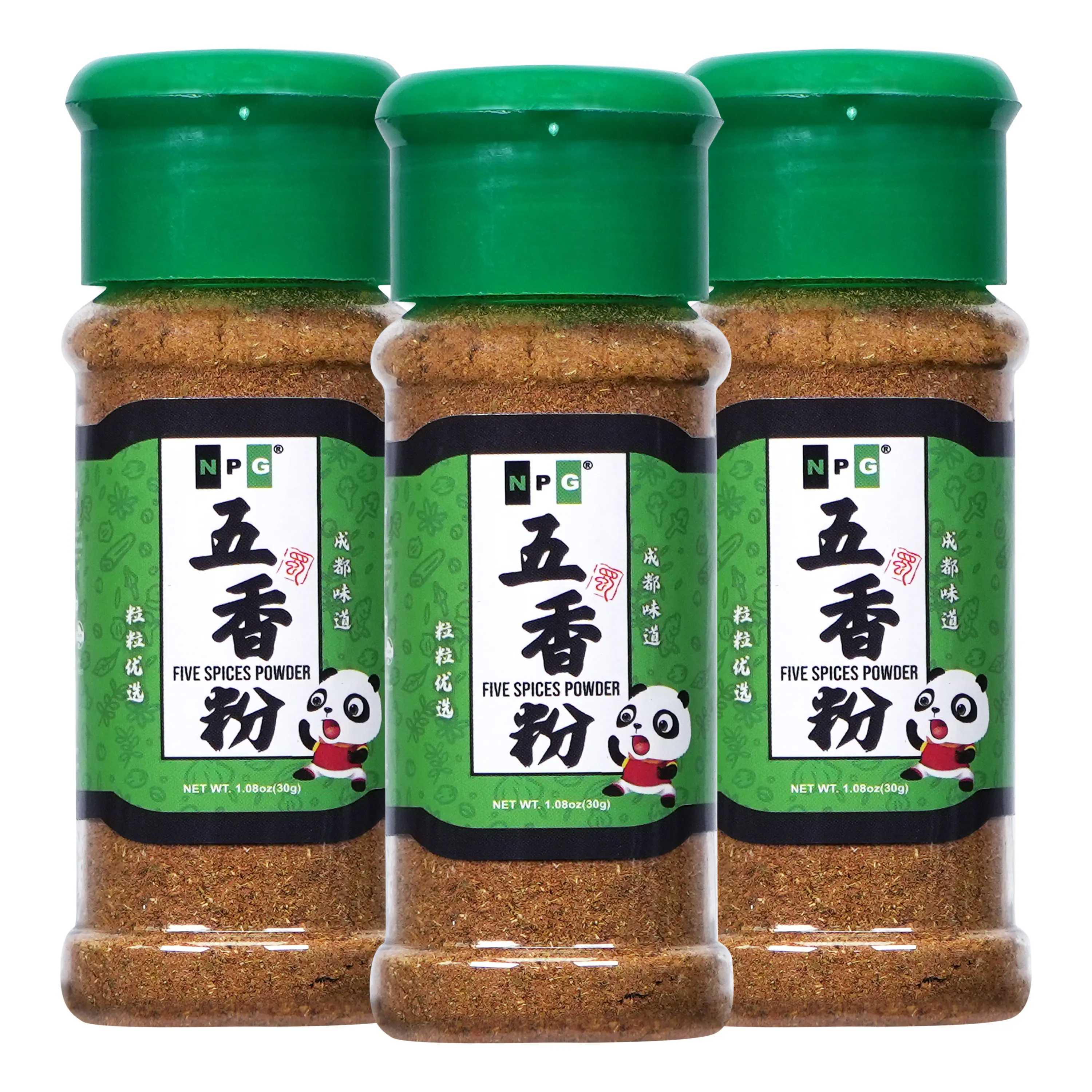 Authentic Chinese Five Spice Blend 1.08 oz, Gluten Free, All Natural Ground Chinese 5 Spice Powder, Mixed Spice Seasoning (3 Pack) Flavor