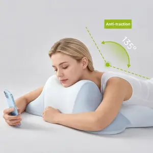 Multifunctional Support Pillow, Ideal for Watching TV, Reading, and Using Phone, Find Your Comfortable Position Easily