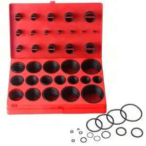 419pcs O-Ring Combo Set Sealing Gasket Universal O-Ring Tool Kit. Universal Metric O-ring Set for All Kinds of Automobile Automatic Faucet Pipe Pressure Washer, Air or Gas Seal Maintenance