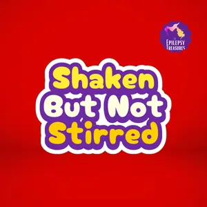 Epilepsy Quotes Stickers | Epilepsy Awareness Sticker | Epilepsy Stickers for School | Wall Decals | Notebook Seizure Awareness Sticker | Motivational Stickers For Epilepsy |