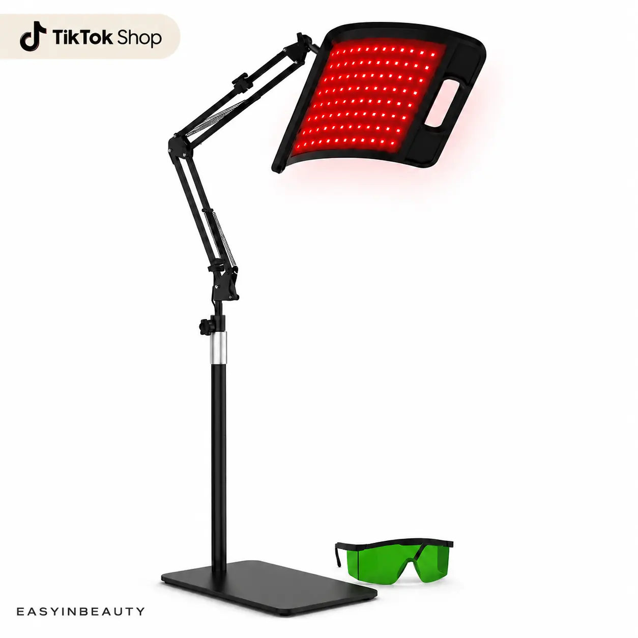 EasyinBeauty Red Light Therapy Lamp With Adjustable Stand 650nm 850nm Infrared Light for Full Body Home And Beauty Salon Use
