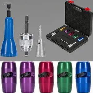 8-in-1 Professional Electrician Tool for Wire Stripping & Twisting, Upgraded Drill Attachment for 6-14 AWG Cables, Reusable Stripper and Connector with Ergonomic Design, Durable Multi-Function Tool for Electrical Work copper wire peeler stripper cable