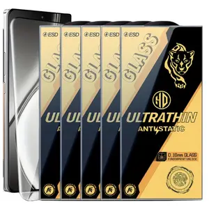 Full Coverage Soft Hydrogel Film, 5 Counts Tempered Glass Screen Protector, Phone Accessories Compatible with Samsung Galaxy S25 Ultra S24 FE S23 S22 S21 S20, Casing