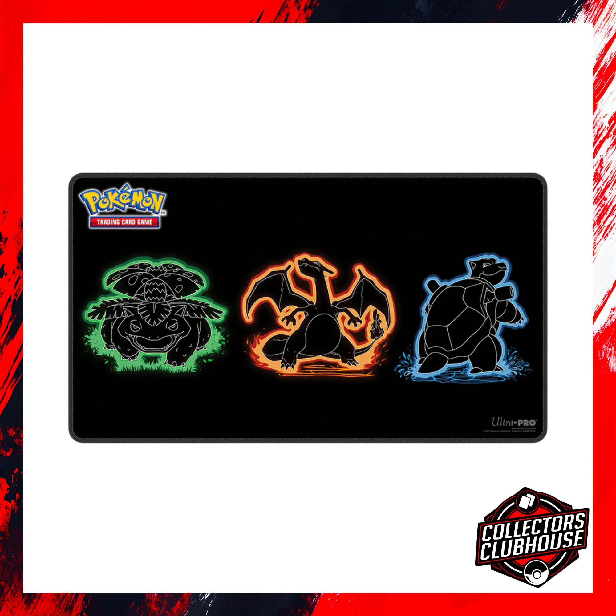 Ultra Pro Playmat: Foil Pokemon - Neon Kanto