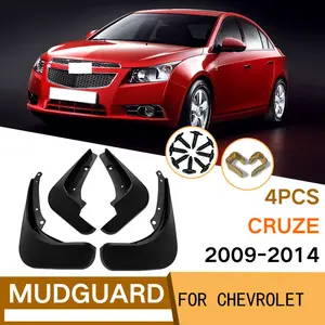 FOR Chevrolet Cruze Hatchback 2009-2014 Mudguards, all-weather protection, car modification accessories, 4-piece pack, high-quality soft material, includes installation accessories, easy installation.