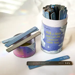 Angel Numbers Divination Sticks- 50 Sticks with Divine Direction