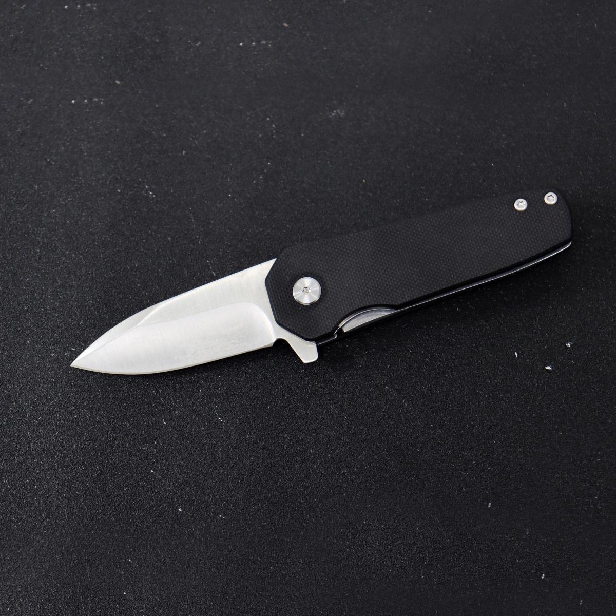Portable EDC multifunctional tactical outdoor folding knife, pocket knife, mini knife. G10 material handle; quick-open design; outdoor cutting tool designed specifically for climbing and fishing; a must-have for camping and hiking.