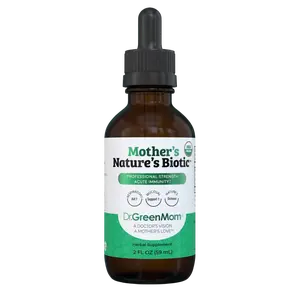 Dr. Green Mom Nature's Biotic Kids Immune Support Daily Liquid Herbal Formula Drops, 59 mL