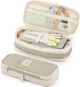 EASTHILL Big Capacity Pencil Case Large Pencil Pouch Stationery Pen Bag for Teen Girls - Estuche para lápices de gran capacidad EASTHILL, estuche grande para lápices, estuche para bolígrafos, papelería para adolescentes