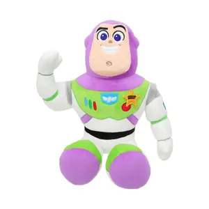 Disney Toy Story Official Buzz Lightyear Plush Toy, 11.81" Waving Sitting Space Ranger Stuffed Animal, Cute Kawaii Anime Plushie Room Decor, Nostalgic Birthday Gift for Kids Toy Story Collectors，Birthday Gift Holiday Gift(1pc) summerwins
