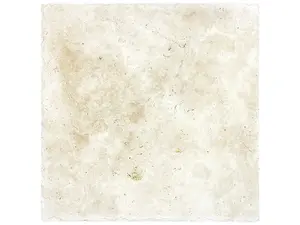 16 X 16 In Ivory Brushed & Chiseled Travertine