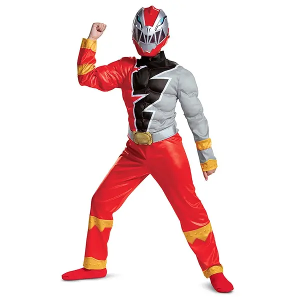 Kid's Power Rangers Dino Fury Red Ranger Costume