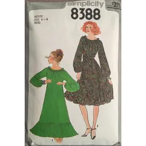 Simplicity 8388 Sewing Pattern (Vintage) CUT