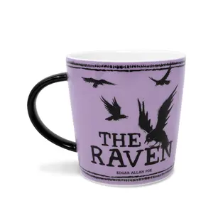 Ceramic Mug, The Raven (Purple)