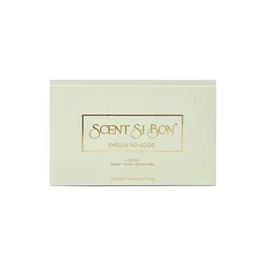 Scent Si Bon Luxury Scented Dryer Sheets - Le Vert - Amber, Musk, and Sandalwood Scents, 50 Premium Fabric Softener Sheets