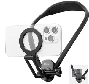 ULANZI MG14 Magnetic Neck Mount - Smartphone & Mobile Phone Holder, Essential Hands-Free Accessory for Phones