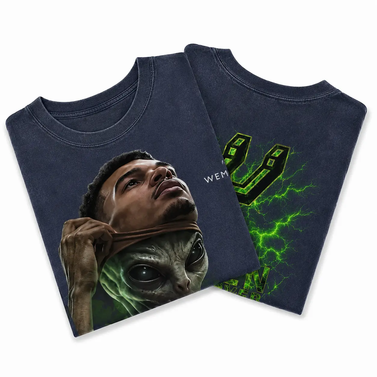 Wem Alien Graphic Shirt For Men, Women S-5XL Unisex T-Shirt, Multi color