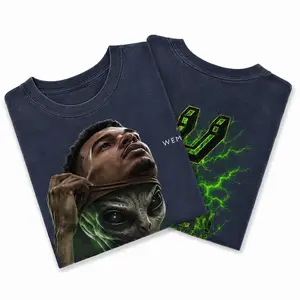 Wem Alien Graphic Shirt For Men, Women S-5XL Unisex T-Shirt, Multi color