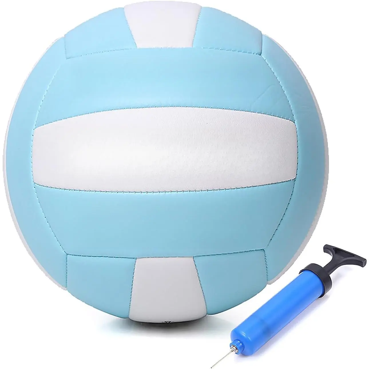 Volleyball Official Ball Thicker PU Waterproof Anti-Explosion 15+ Years Kids Girls Boys Indoor Training Game Outdoor Sand Beach Pool Play Pump Needle