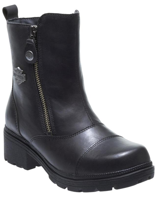 Harley Davidson Women's Amherst Moto Boot Round Toe - D84236