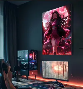 Nezuko ,demon slayer,Metal Poster - Anime Wall Art Decor - No Frame